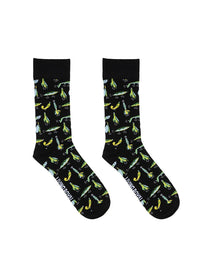 Fishing Lures  Mens Bamboo Crew Socks
