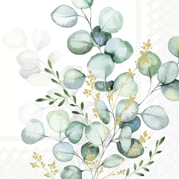 Lunch Napkin- Eucalyptus Bouquet