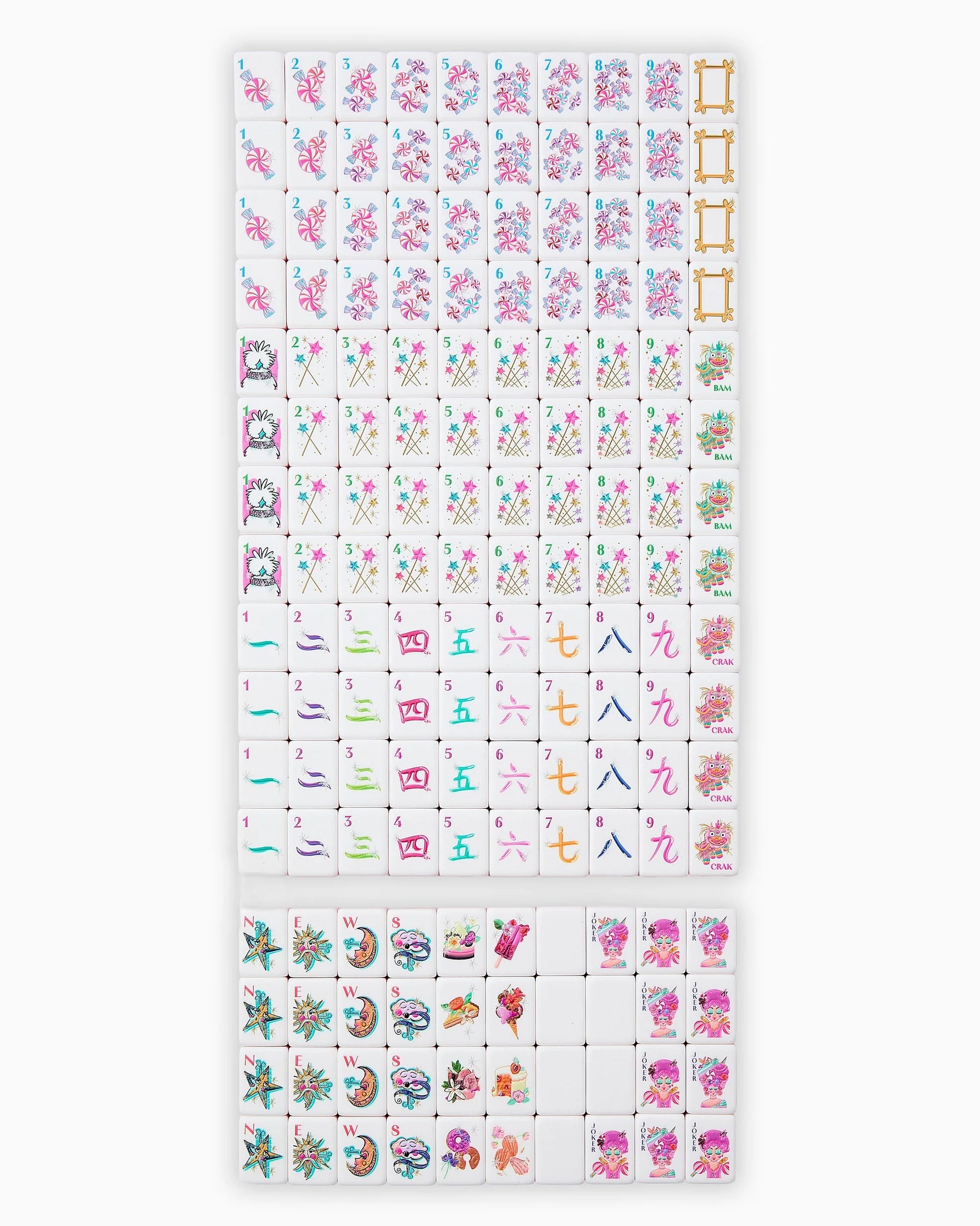 Oh My Mahjong Tile Set - Glitterville
