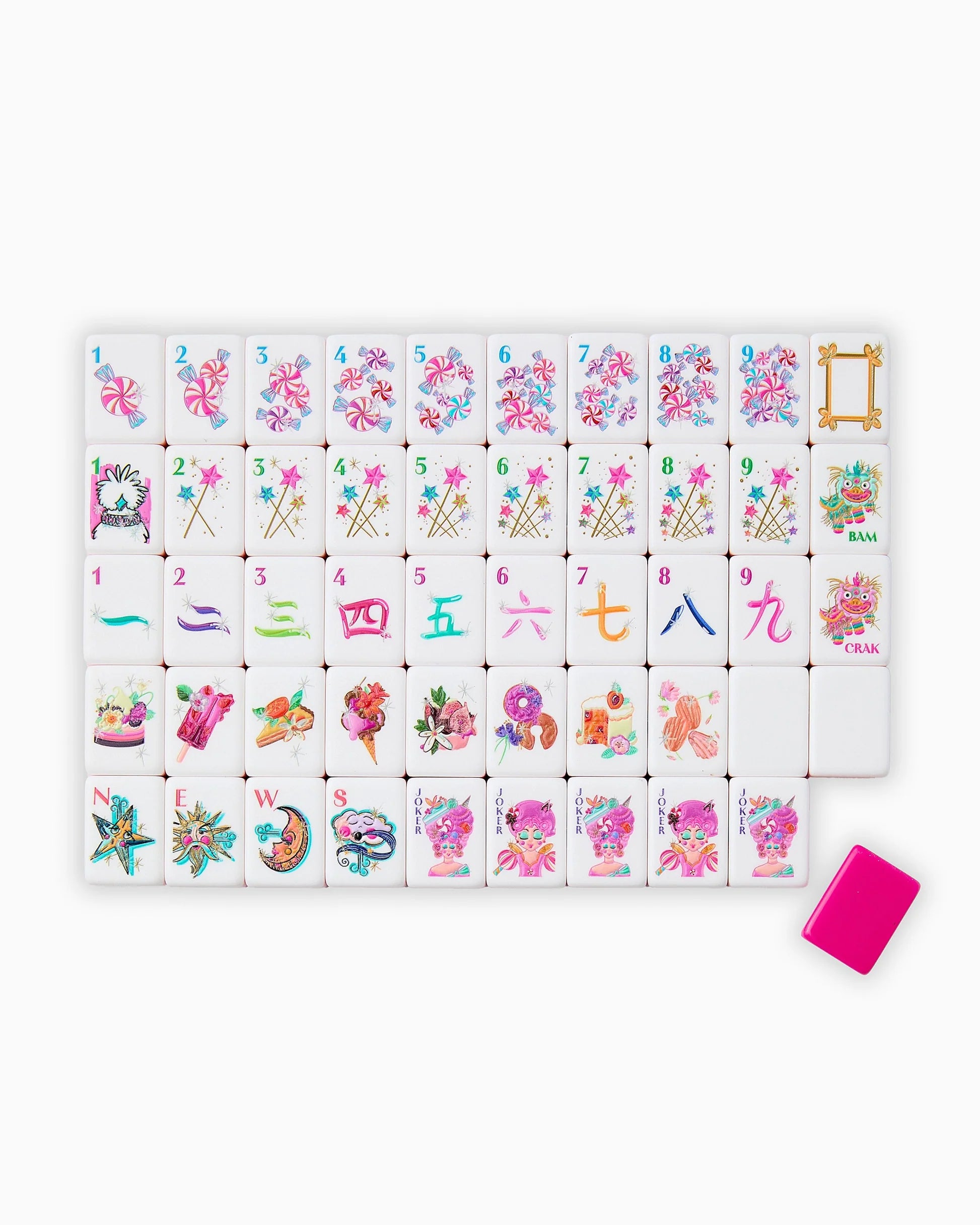 Oh My Mahjong Tile Set - Glitterville