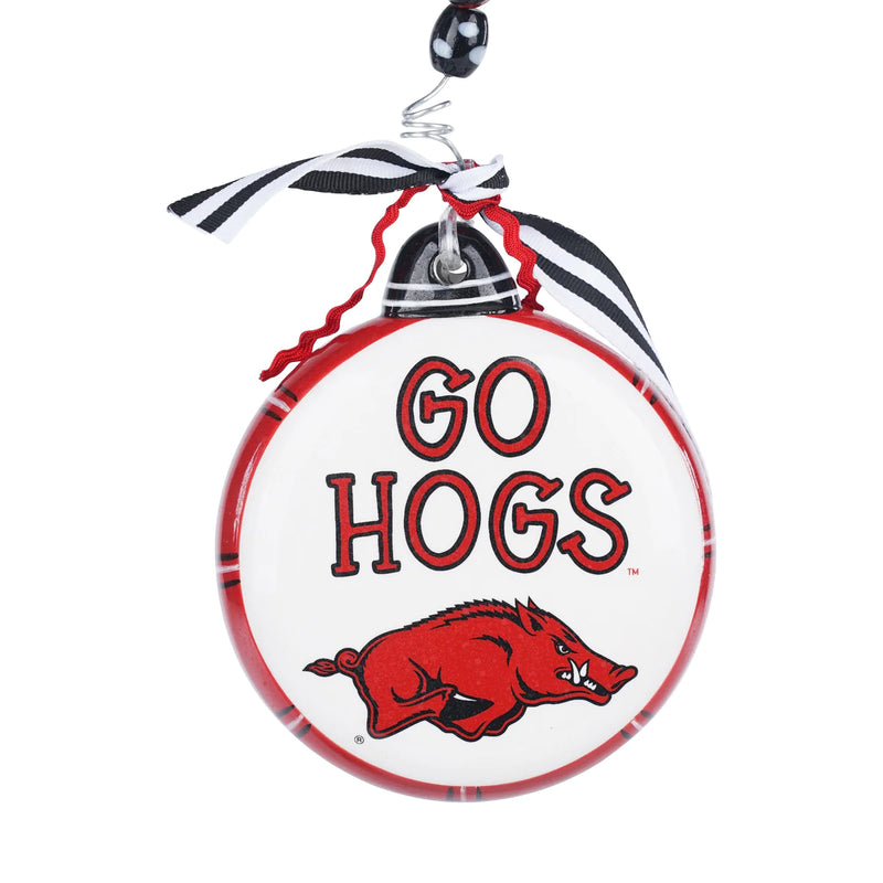 Go Hogs Puff Ornament