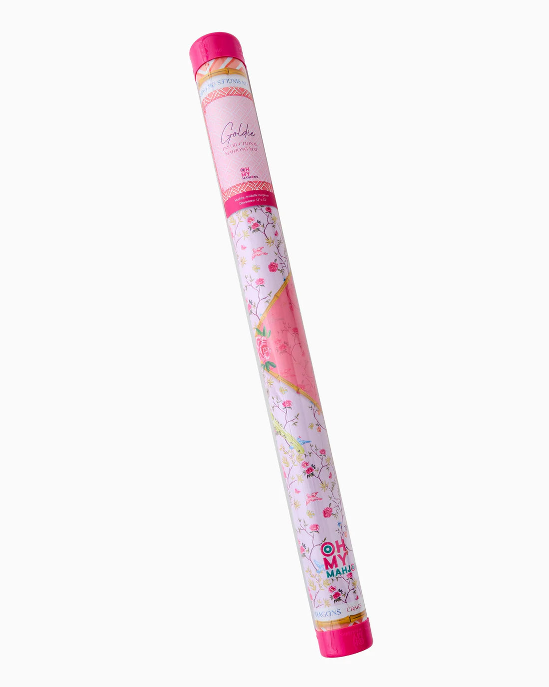 Oh My Mahjong Neoprene Mahjong Mats - Goldie in Tube