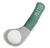 Assorted Knit Golf Rattles