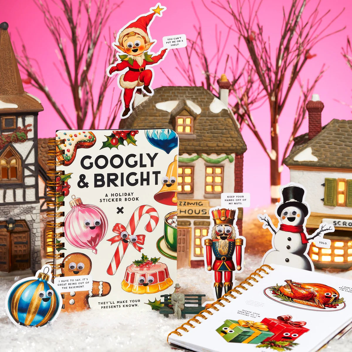 Googly And Bright Sticker Book