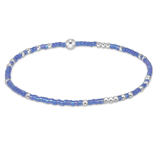 Hope Unwritten Sterling Bracelet- Bright Blue