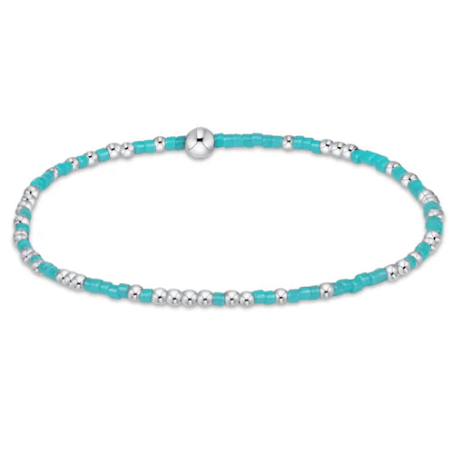Hope Unwritten Sterling Bracelet- Turquoise