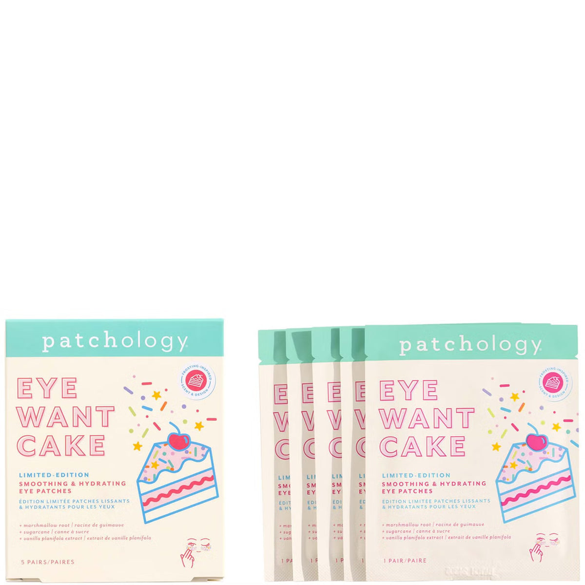 Eye Want Cake Limited Edition Smoothing & Hydrating Eye Patches