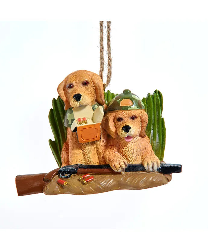 Future Hunter Puppies Ornament