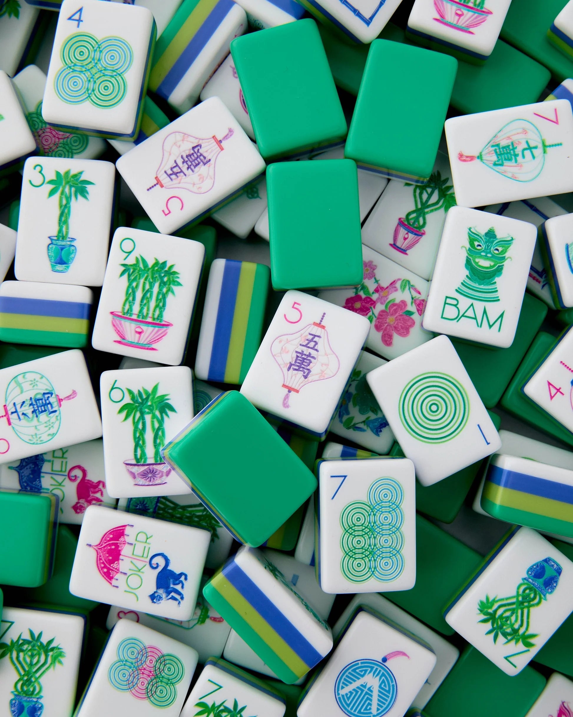 Oh My Mahjong Tile Set - Jasmine