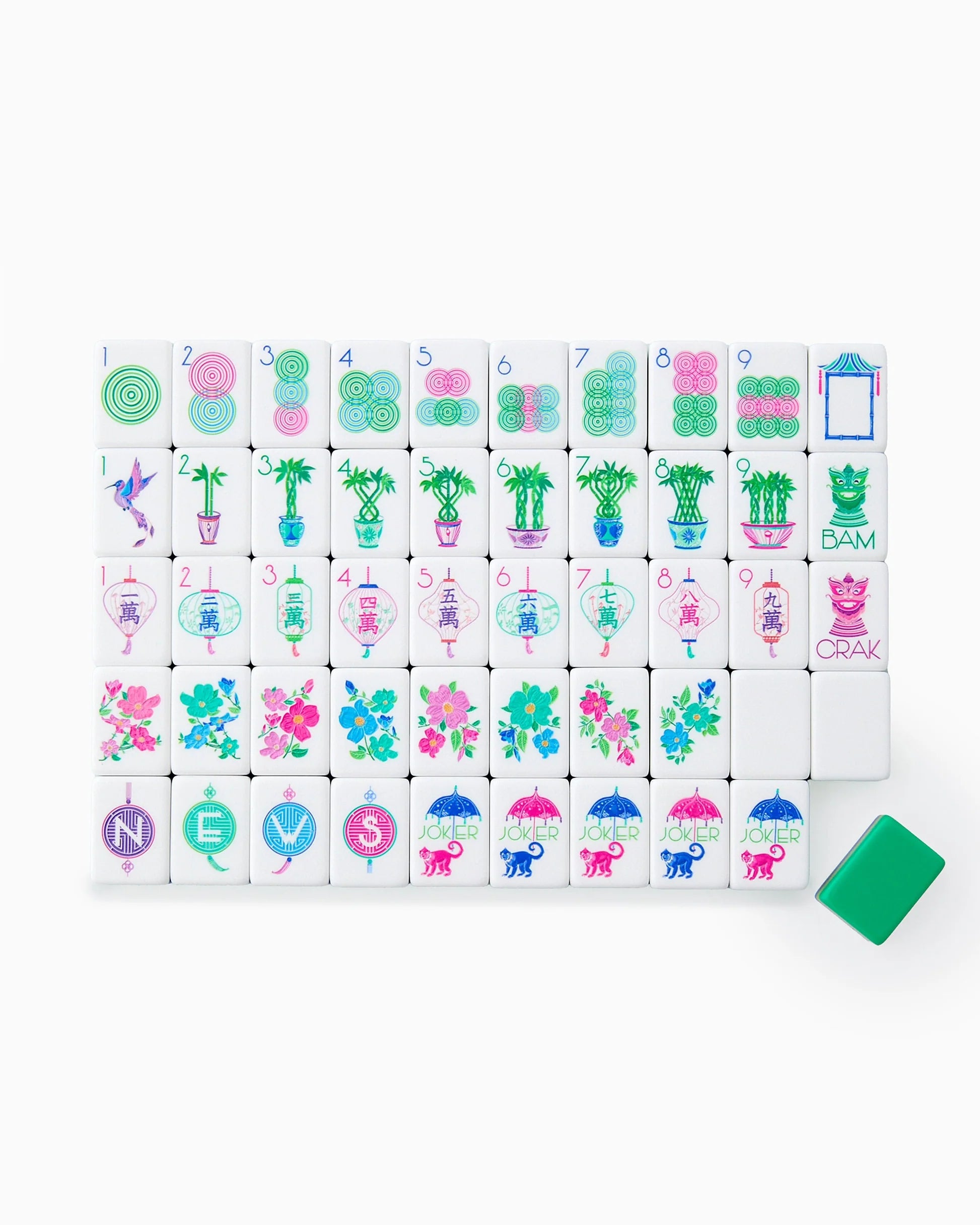 Oh My Mahjong Tile Set - Jasmine