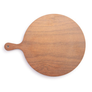 Demdaco Round Melamine Brown Wood Serving Board - Thumbnail 5