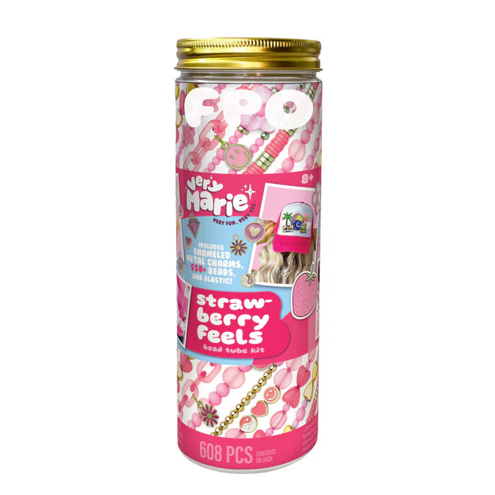 Strawberry Feels - Bead Tube Kit