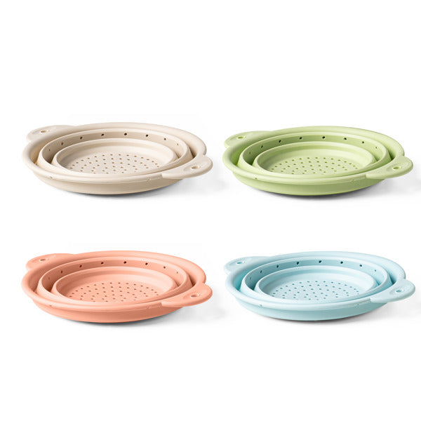 Kitchen Collapsible Silicone Strainer