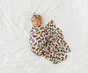 Larisa Infant Swaddle & Headwrap Set