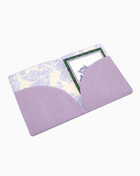 Lilac Mahjong card holder on a white background