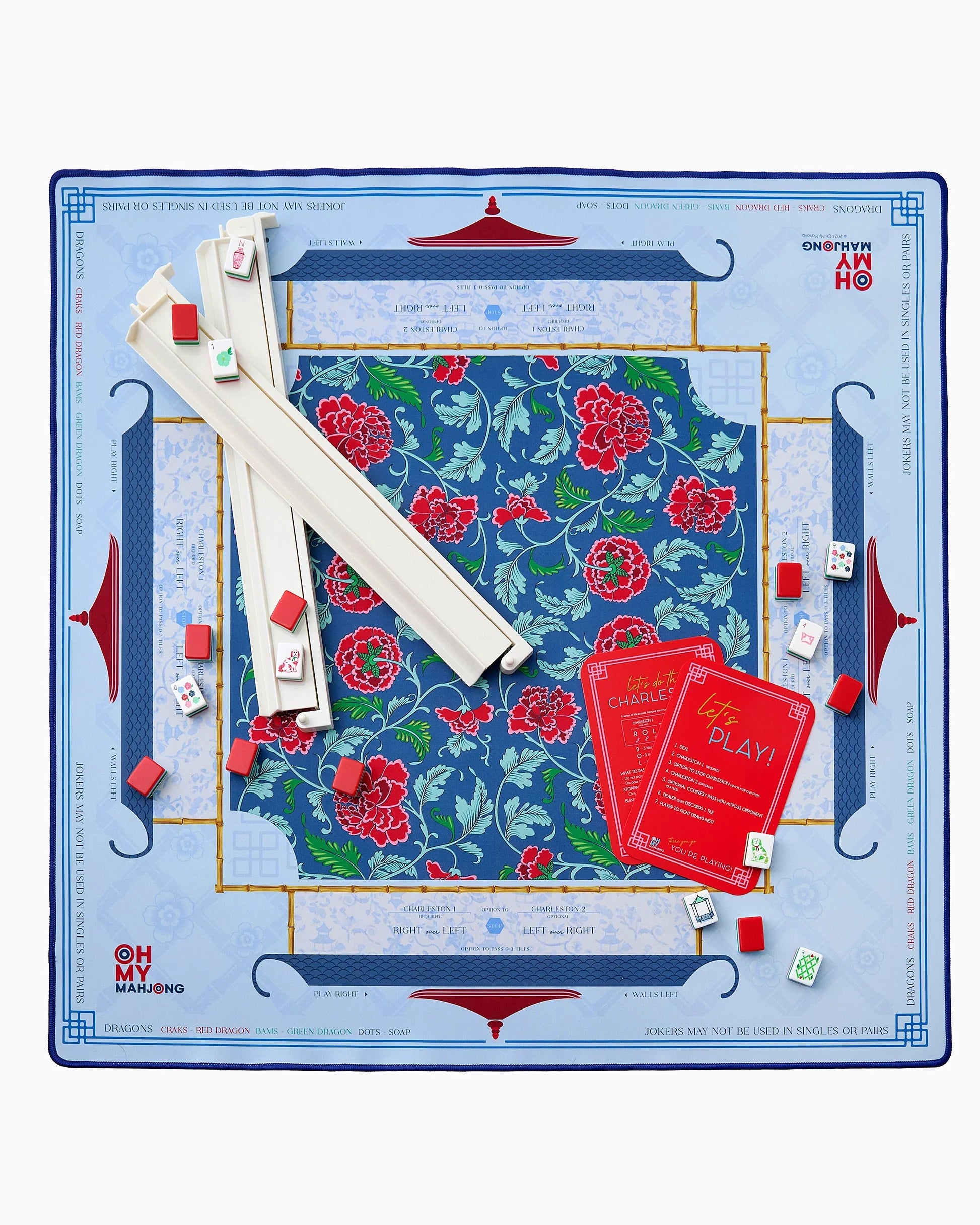 Oh My Mahjong Neoprene Mahjong Mats - Liberty In Tube
