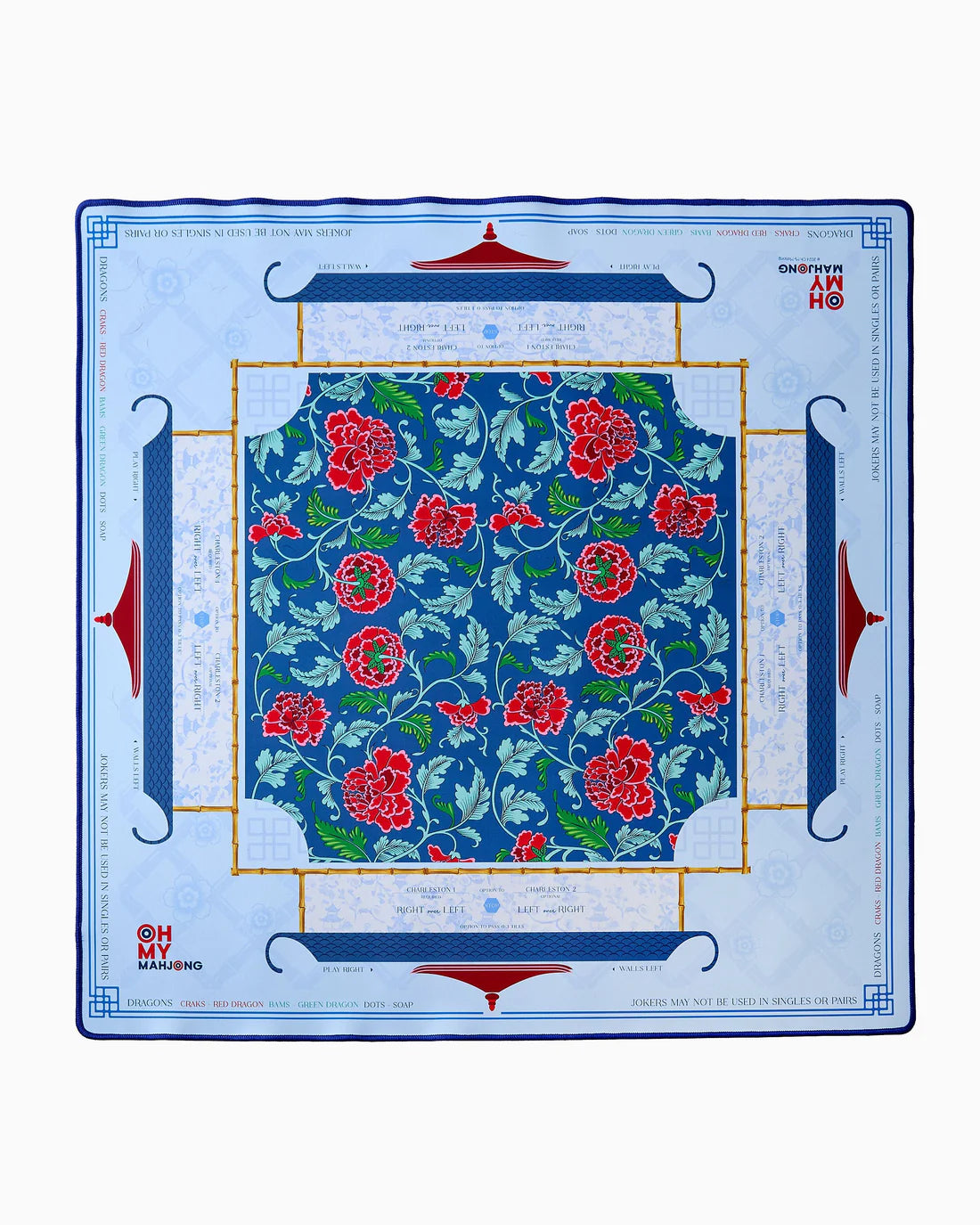 Oh My Mahjong Neoprene Mahjong Mats - Liberty In Tube