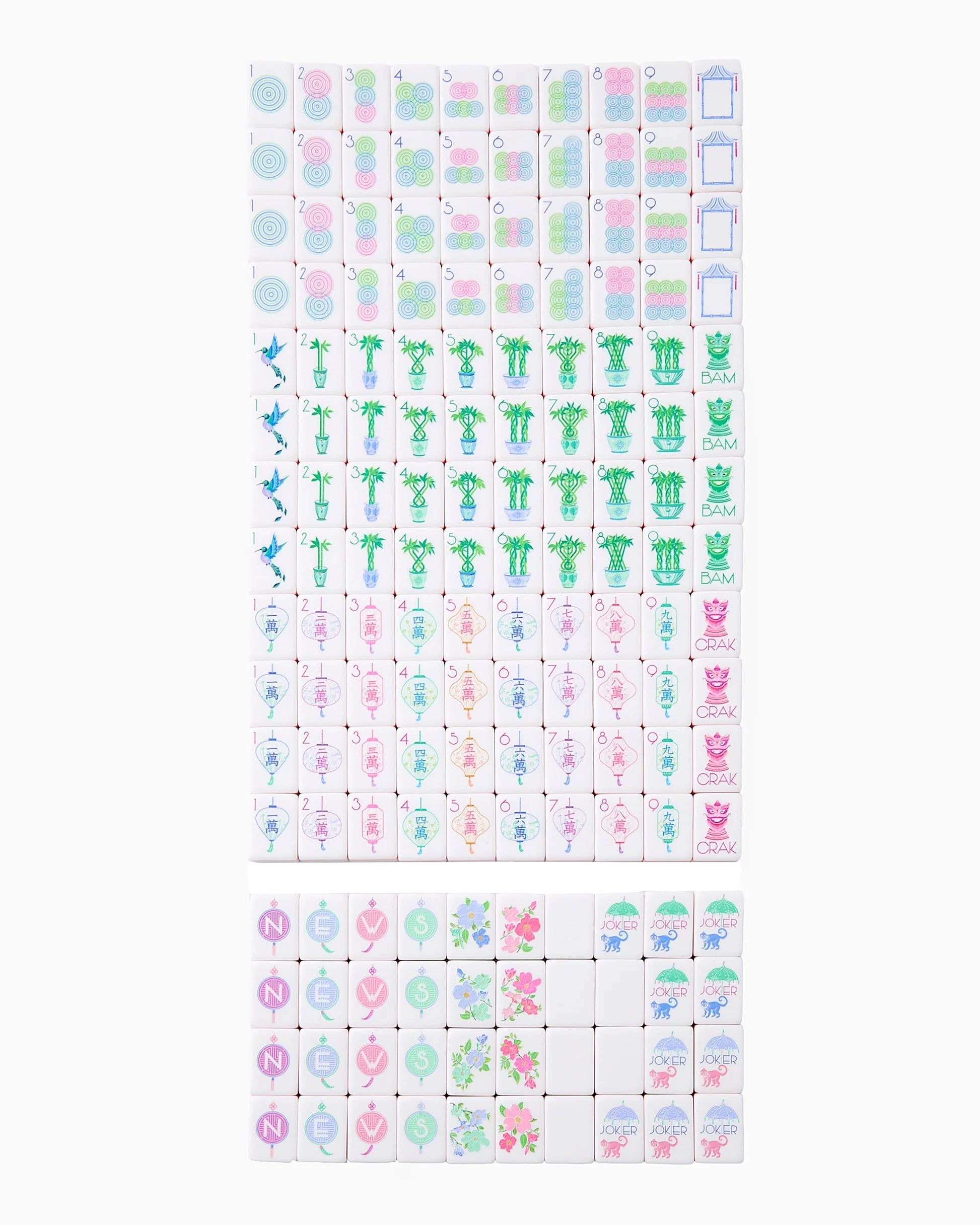 Oh My Mahjong Tile Set - Luminaire
