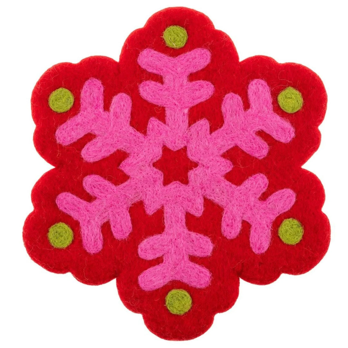 Retro Snowflake Trivet