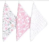 Ma Fleur 3 pk Washcloths