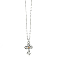 Majestic Regal Cross Reversible Necklace