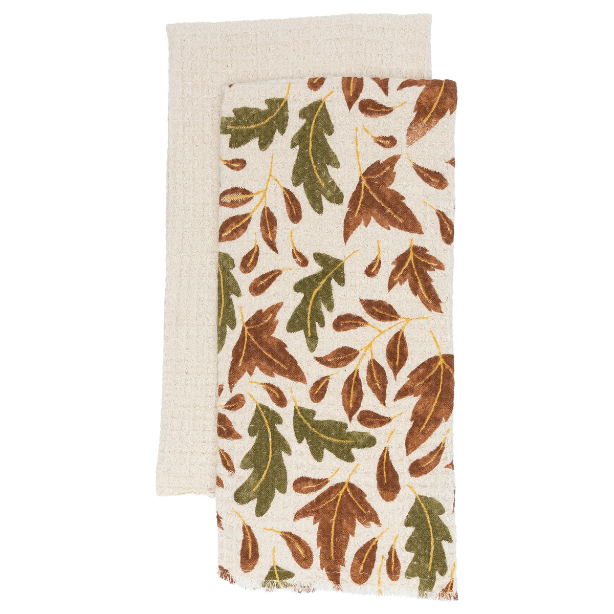 Falling Leaves Tea Towel Set