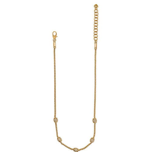 Meridian Petite Short Gold Necklace