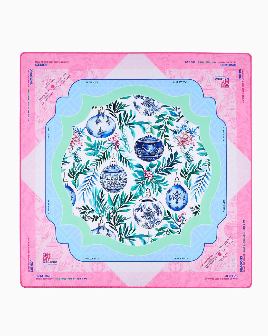 Oh My Mahjong Neoprene Mats - Merriment in Tube