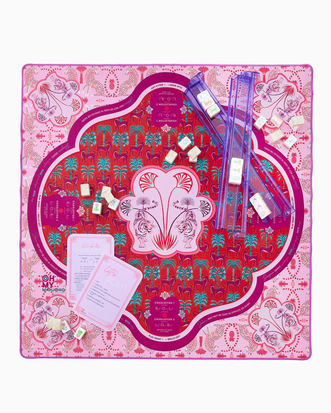 Oh My Mahjong Neoprene Mahjong Mats - Mirage Canvas Bag