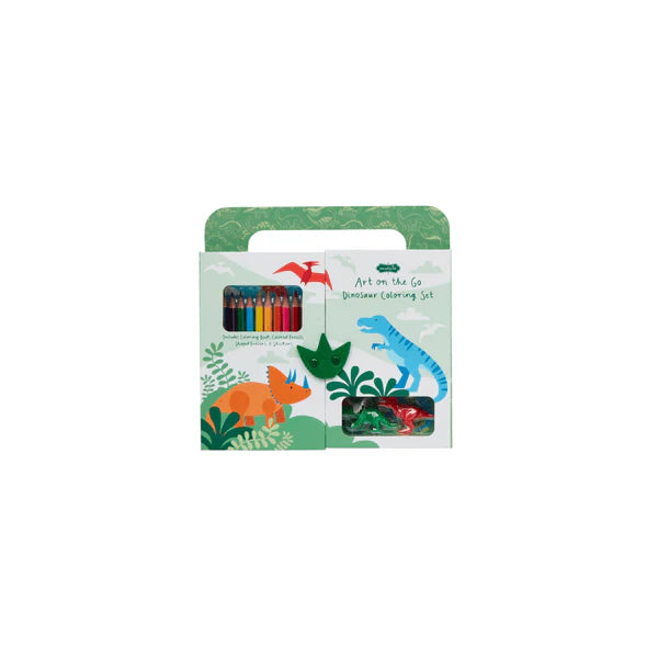 Art On The Go Dinosaur Coloring set