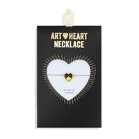 Art Heart Necklace