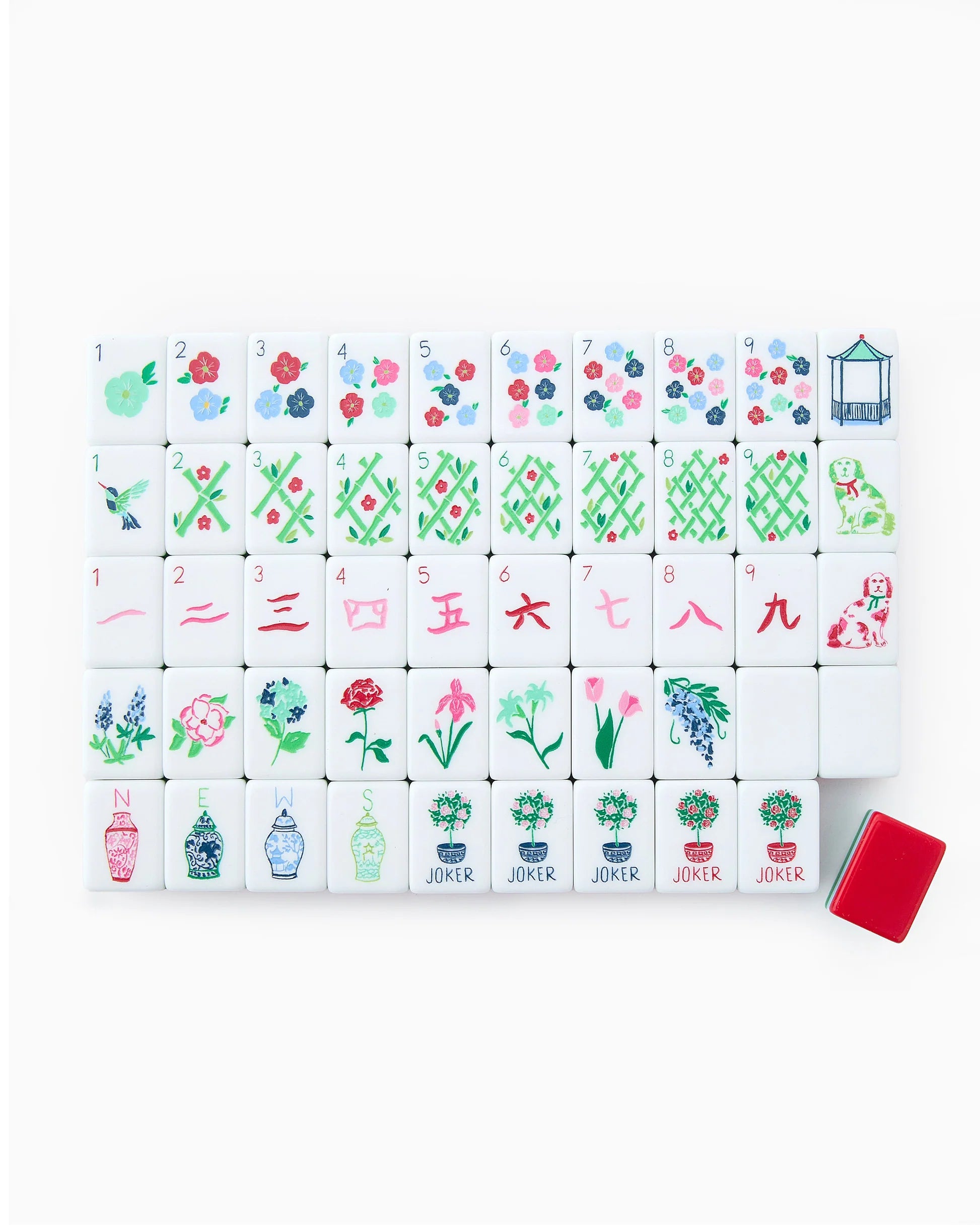 Oh My Mahjong Tile Set - Nantucket