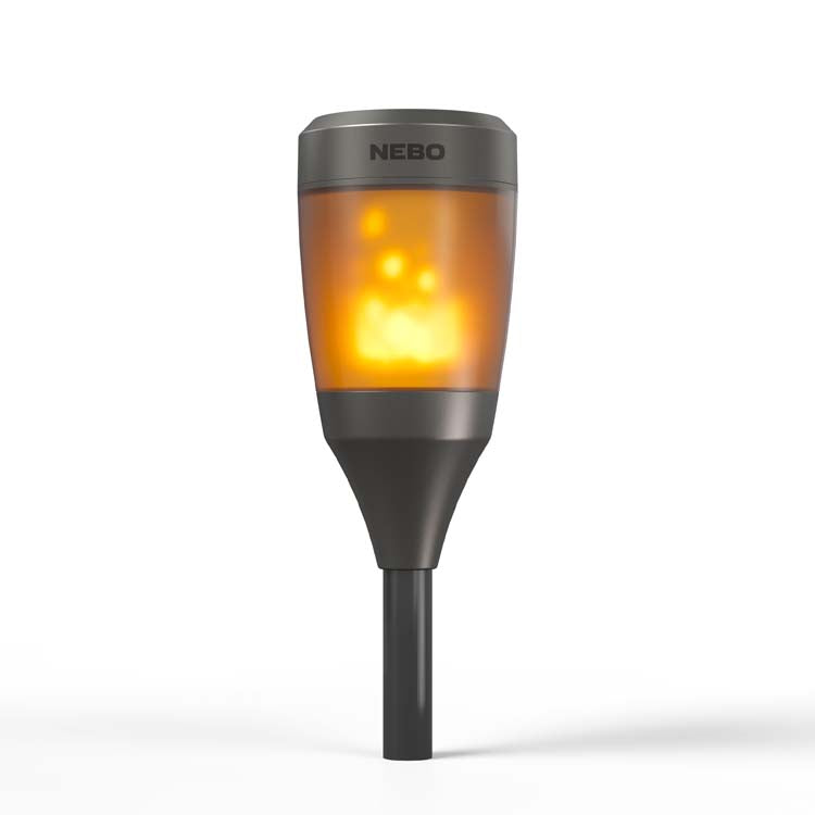NEBO Solar Torch With Steel Pole