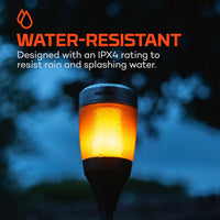 NEBO Solar Torch With Steel Pole