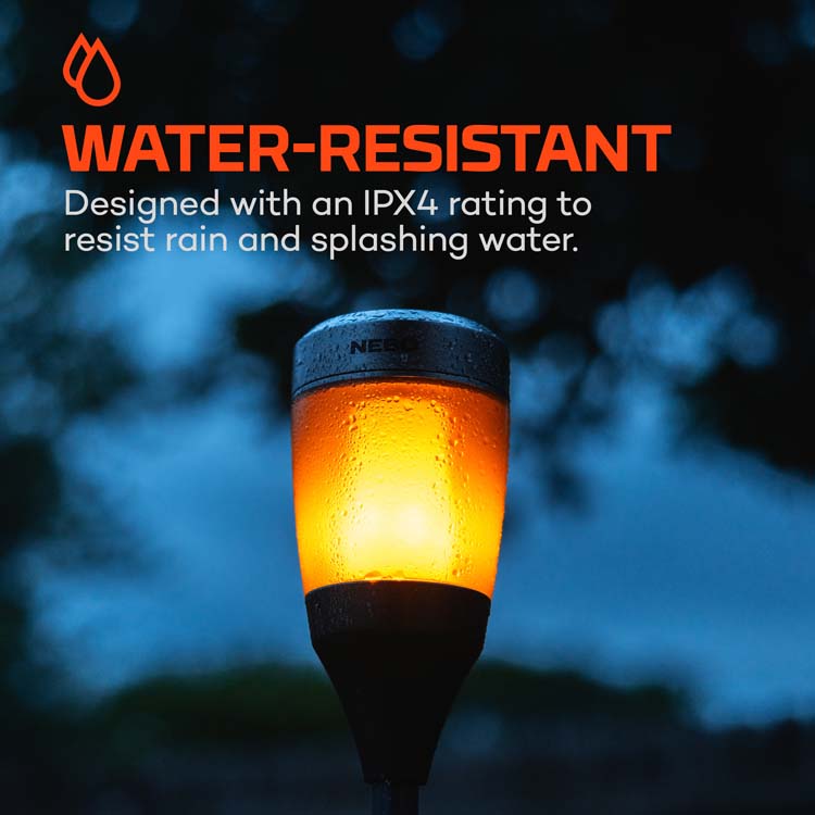 NEBO Solar Torch With Steel Pole