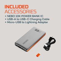 Nebo 10K Power Bank IC