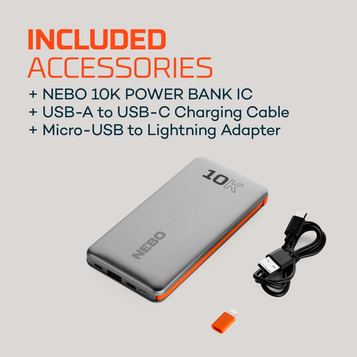 Nebo 10K Power Bank IC