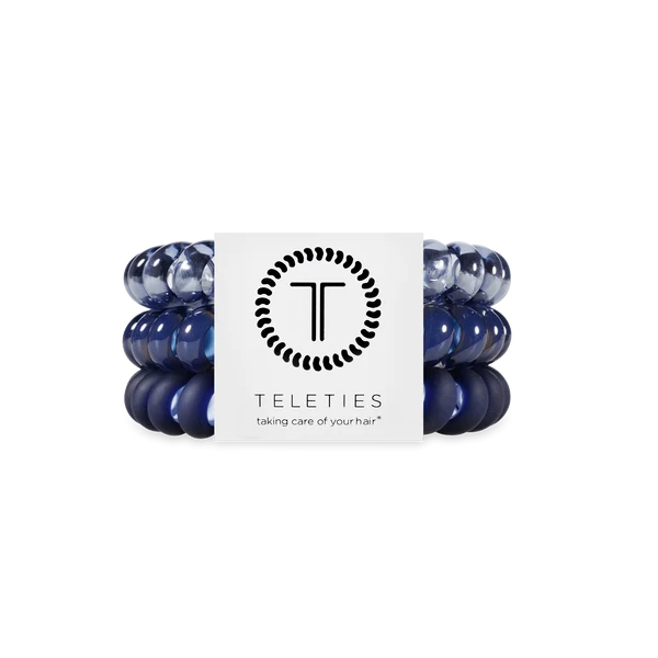Nightfall Navy Large Hair Ties