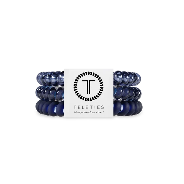 Nightfall Navy Small Hair Ties