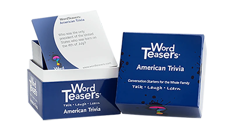 American Trivia Card Game