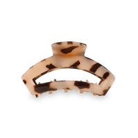 Open Teletie Hair Clip | Blonde Tortoise
