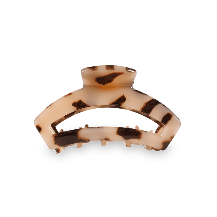 Open Teletie Hair Clip | Blonde Tortoise