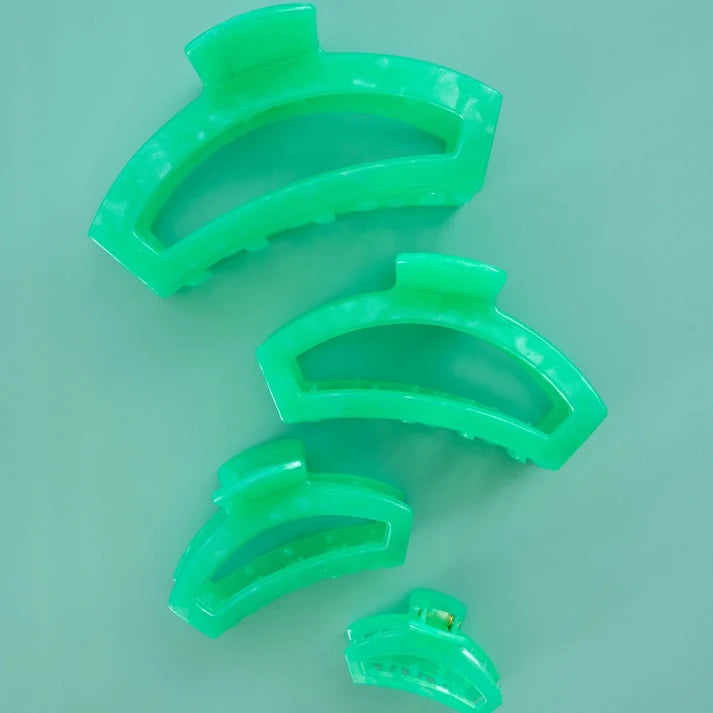 Open Teletie Hair Clip | Spring Splash