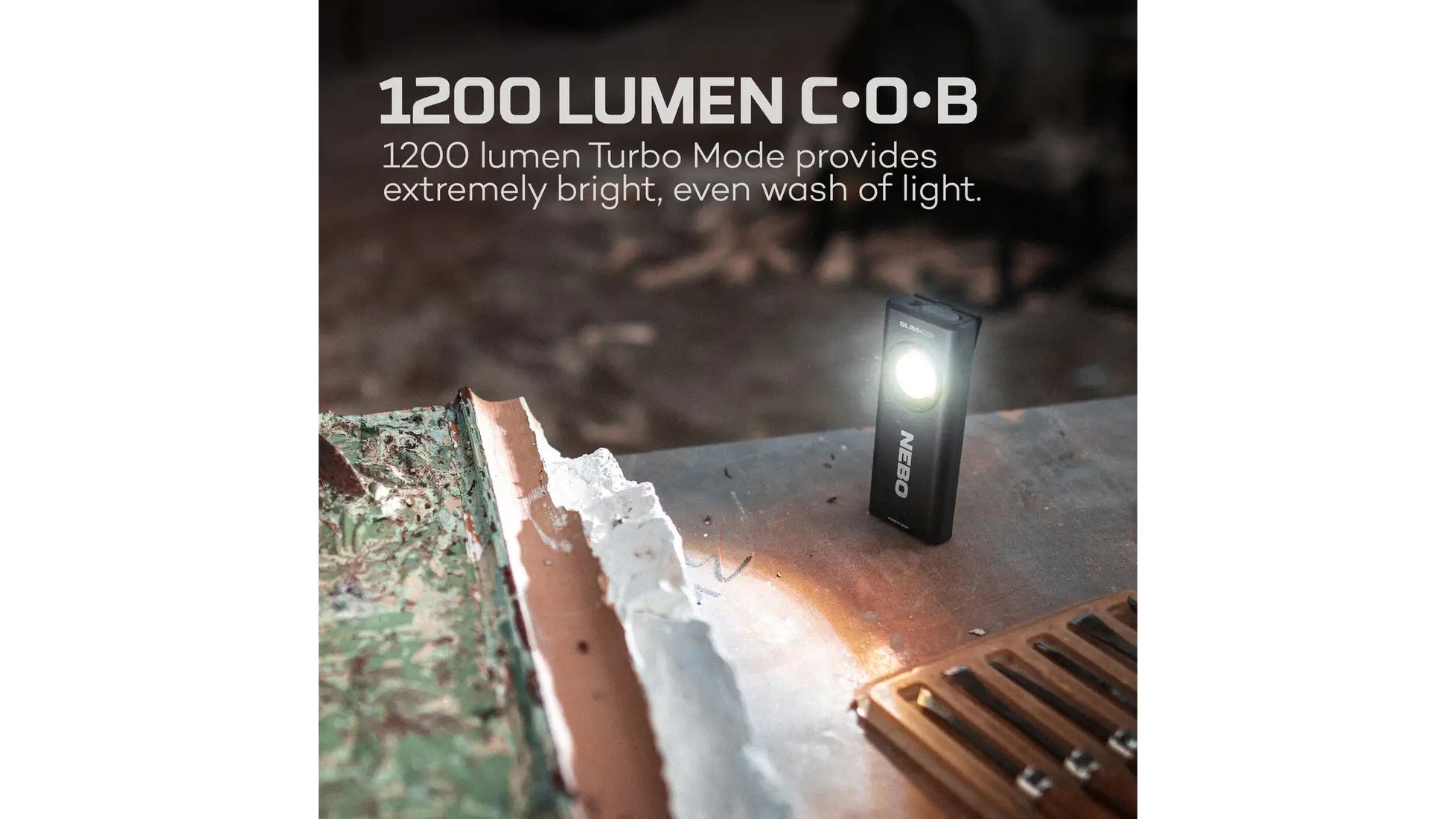 NEBO Slim+ 1200 Flashlight NEBO Slim+ 1200 Flashlight