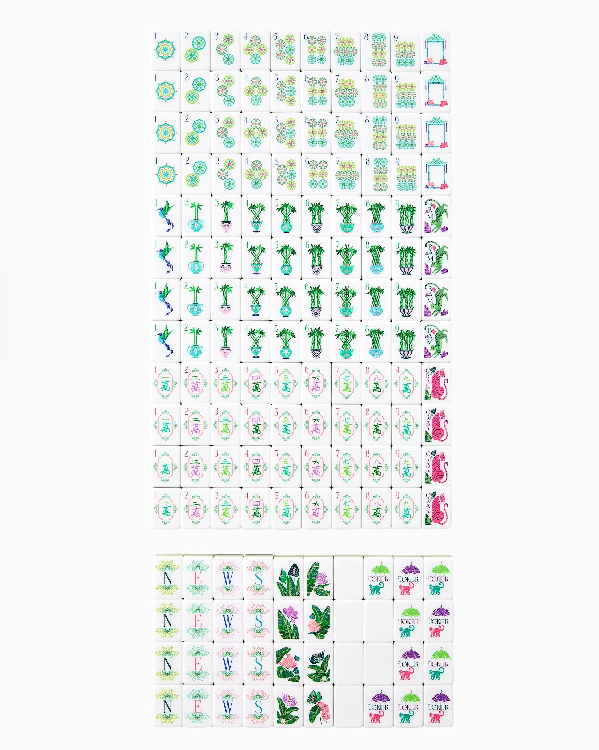 Oh My Mahjong Tile Set - Palm Royale