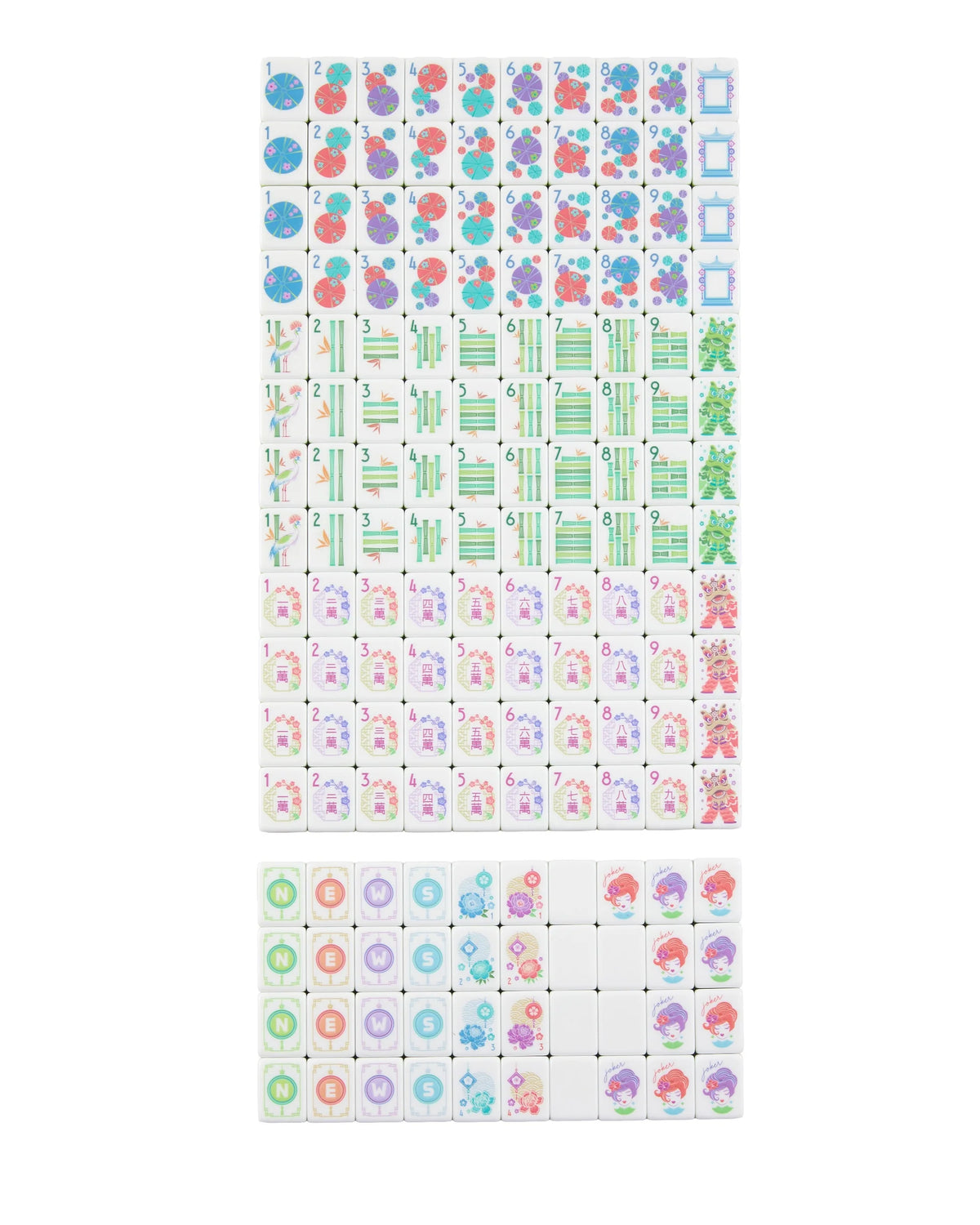 Oh My Mahjong Tile Set - Papya Spritz