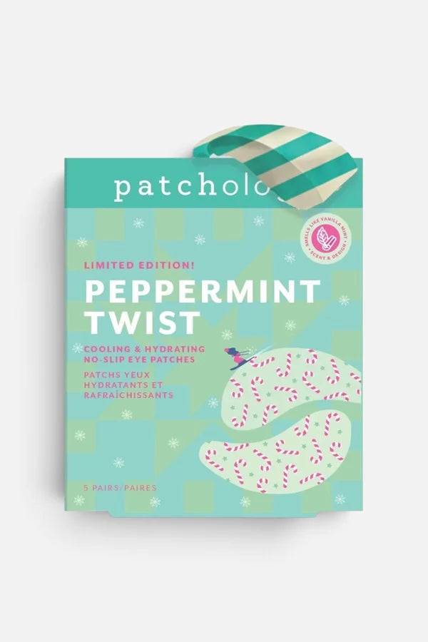 Peppermint Twist No Slip Eye Patches