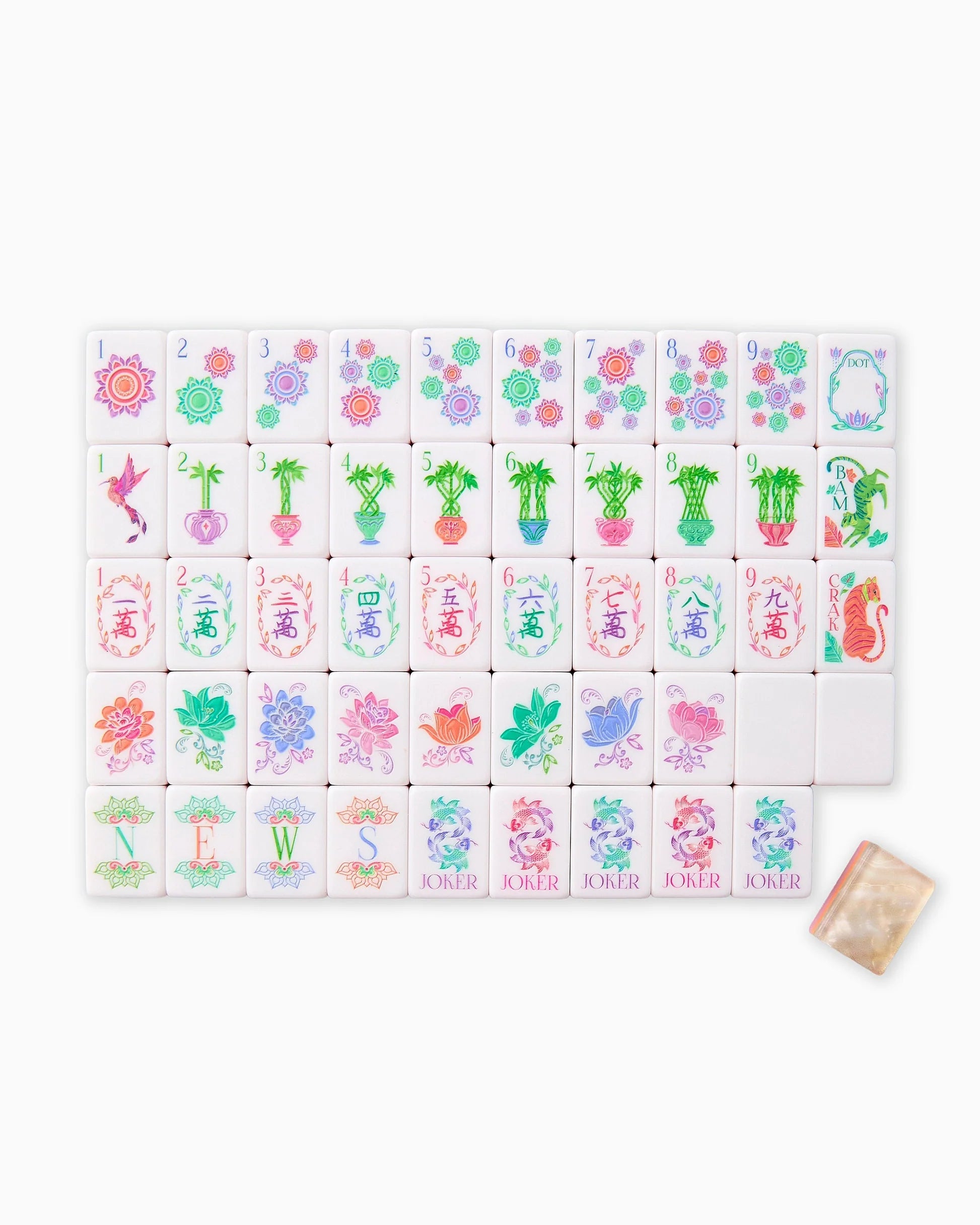 Oh My Mahjong Tile Set - Pearlescent