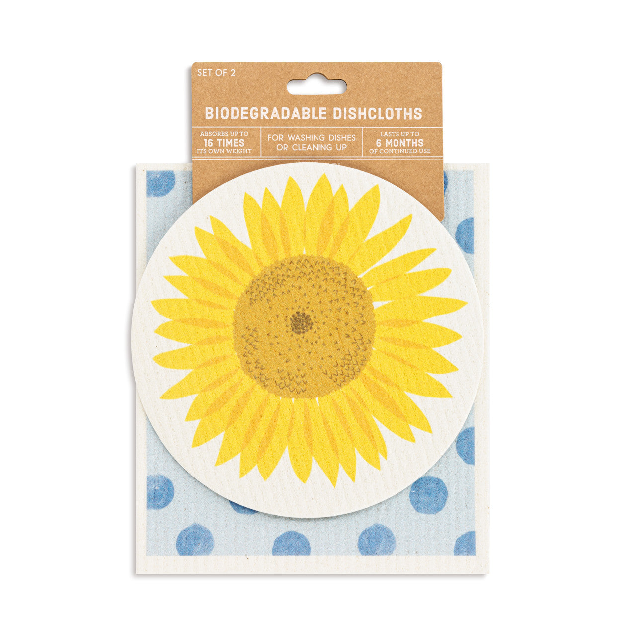 Sunflower BioDishCloths (Set Of 2)