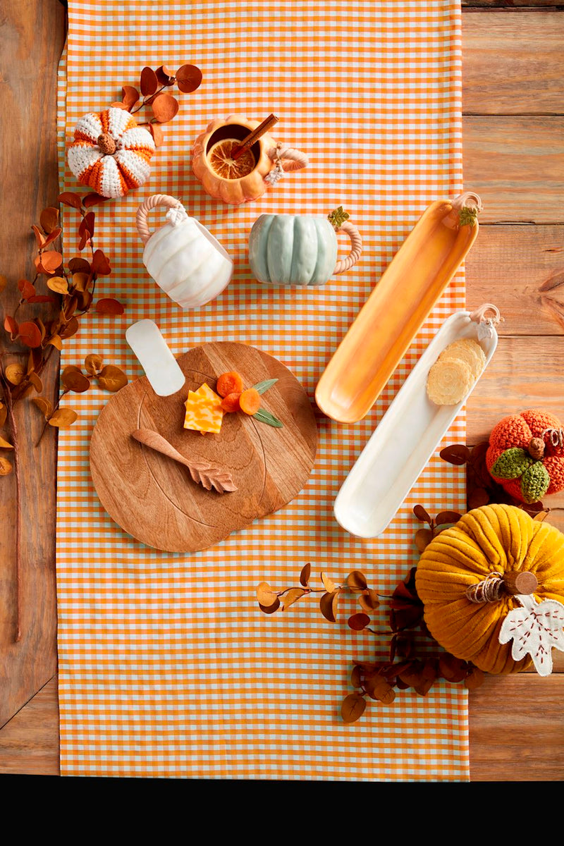 Twisted Stem Pumpkin Mug